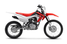 New 2017 HONDA CRF125F BIG WHEEL RED One size doesn’t fit all—or it almost never fits perfectly. At least if we’re talking about motorcycles for fast-growing younger riders. Well, here’s the solution: Honda’s CRF125F Big Wheel. Sized to fit taller riders just right, but without putting them on a bike that’s too big. One that gives them too much power too soon.